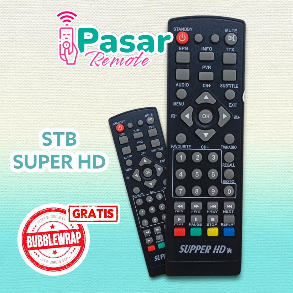 Jual REMOTE SET TOP BOX SUPER HD MULTI | Shopee Indonesia