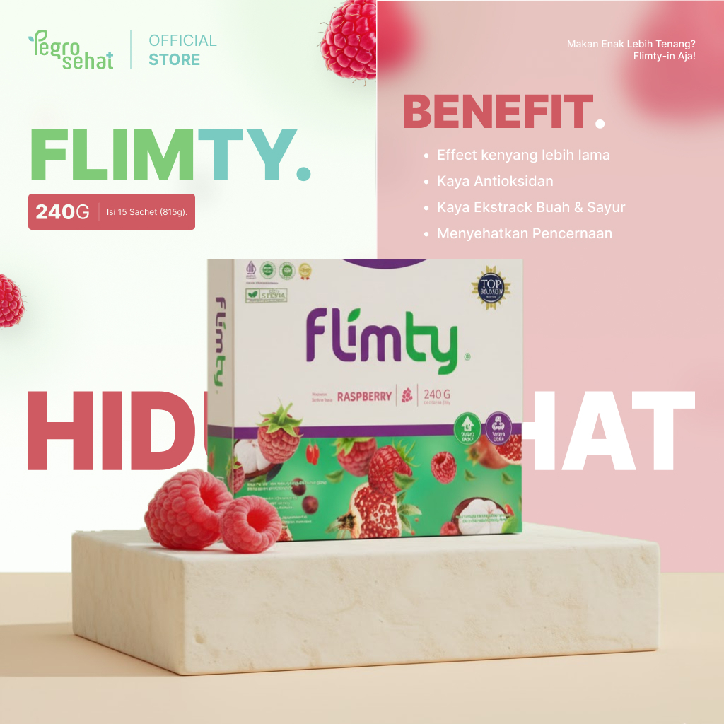 Jual Flimty Raspberry 1 Box (16 Sachet) | Shopee Indonesia