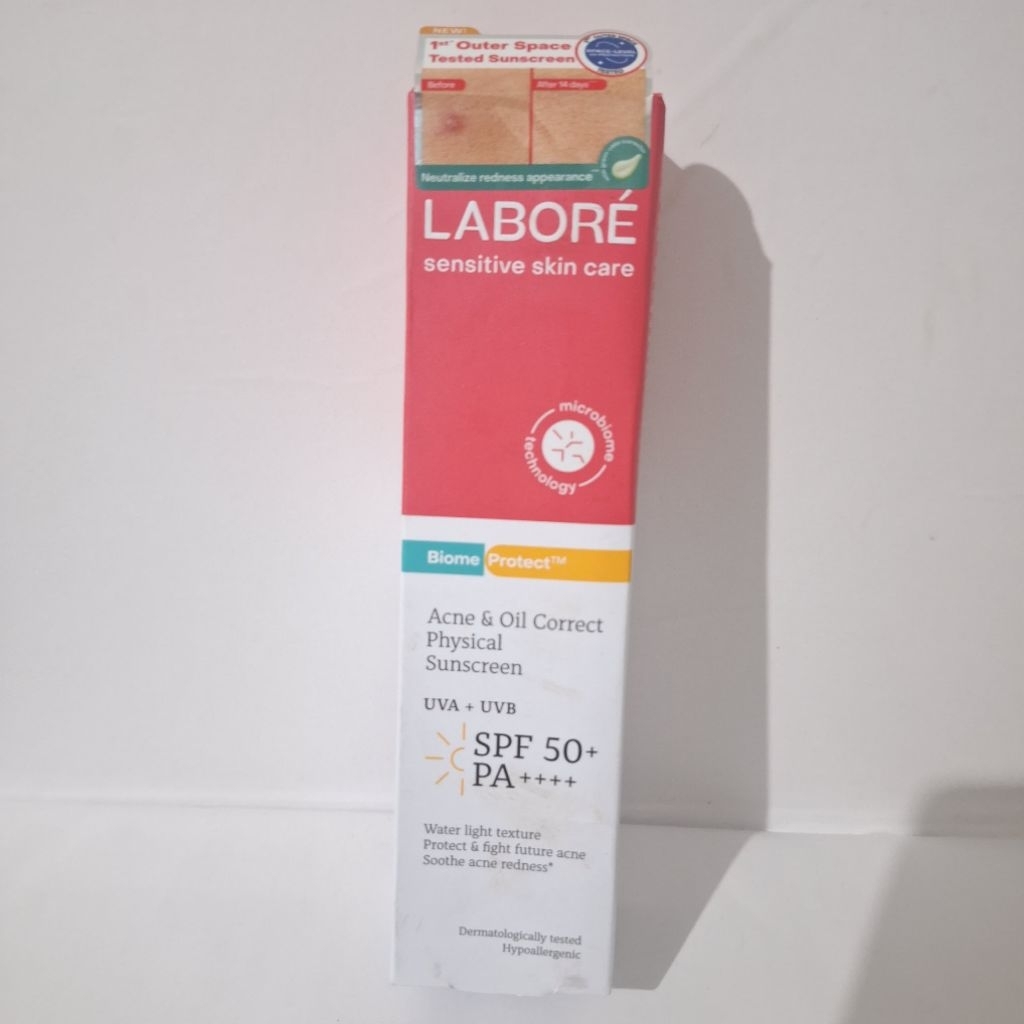 Jual Labore Biome Protect - Acne & Oil Correct Physical Sunscreen SPF ...