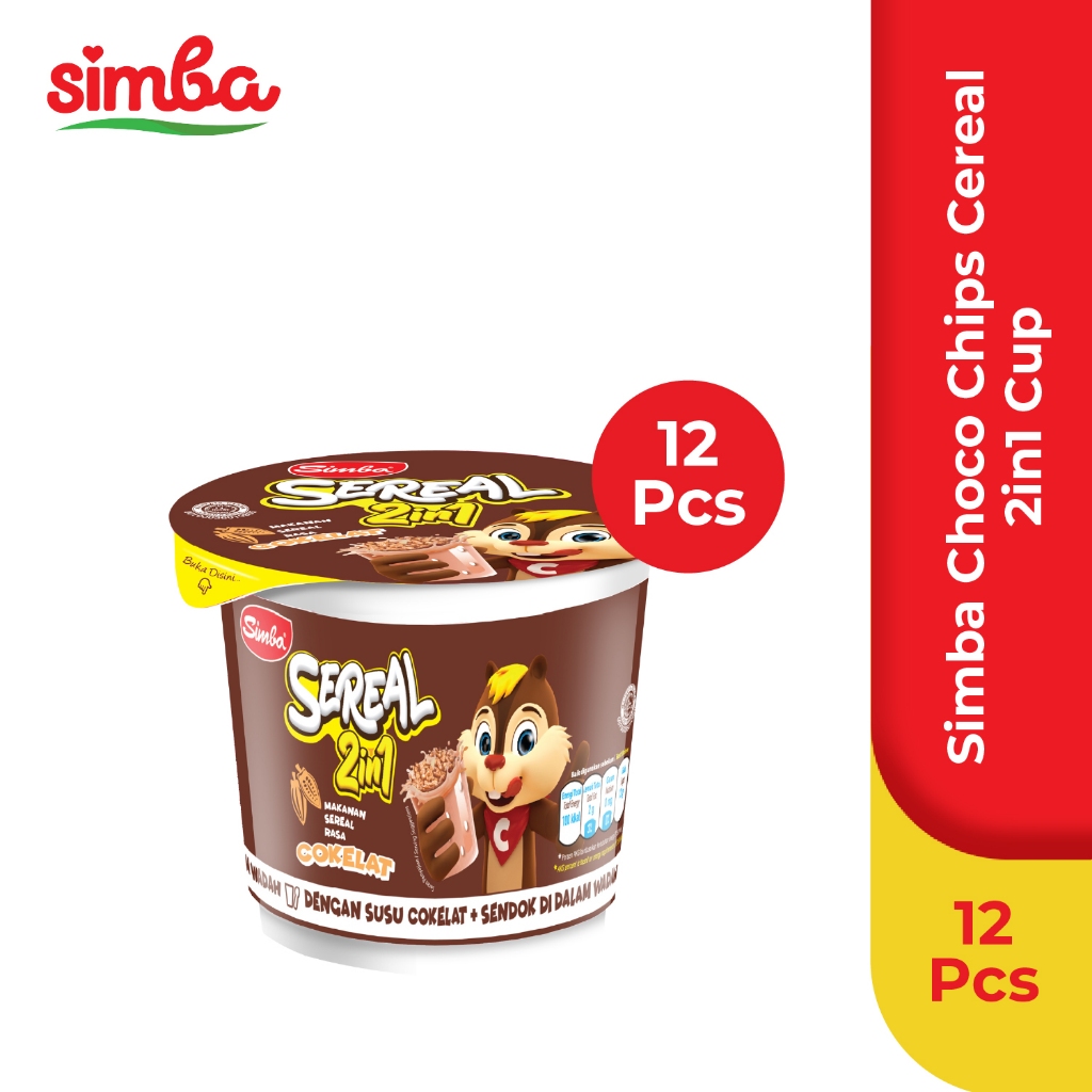 Jual Simba Sereal 2in1 Rasa Coklat 24 gr - isi 12 | Shopee Indonesia