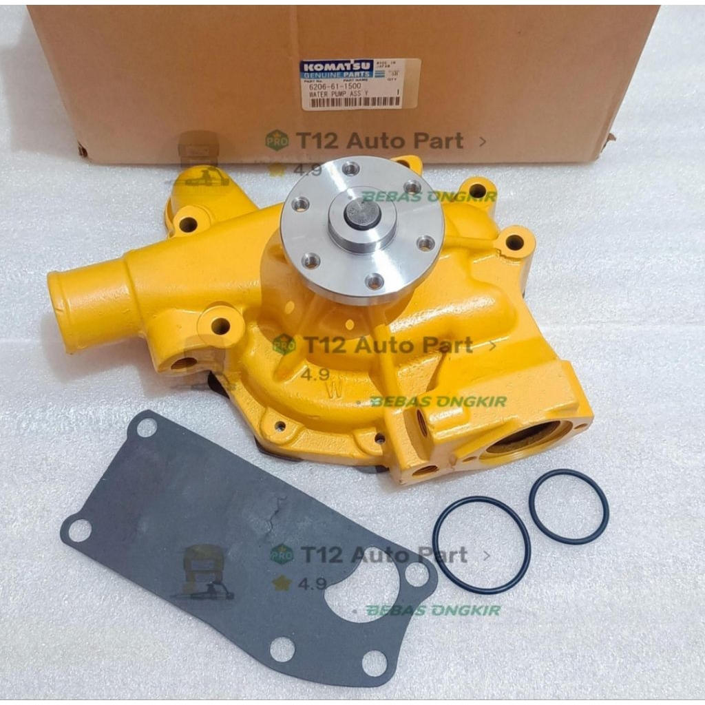 Jual Waterpump Assy Pompa Air Komatsu 6D95 GD510 GD511 Water Pump 6206 ...