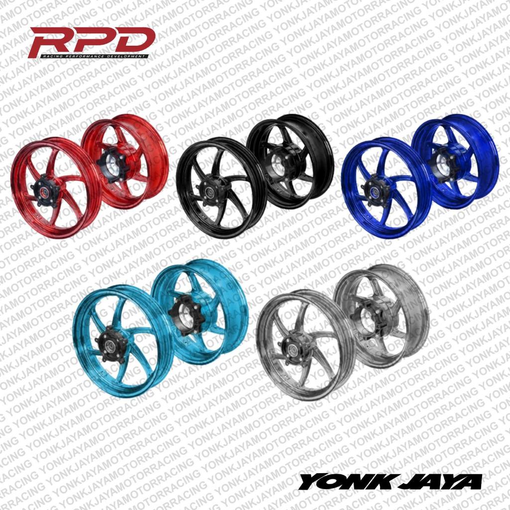 Jual VELG / CNC CASTING WHEELS SET SKYBLADE RPD PCX 160 | Shopee Indonesia