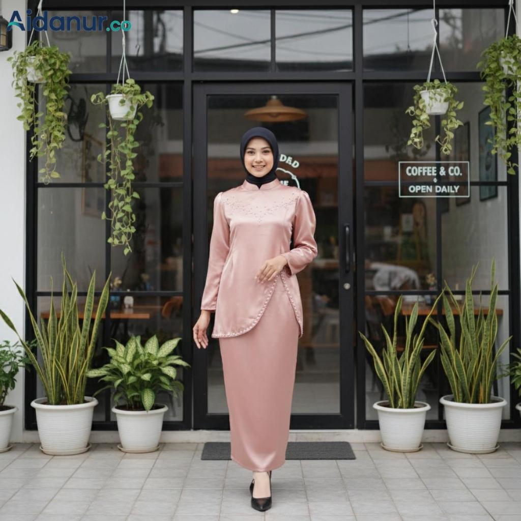 Jual One set claya baju ROK kurung melayu PEREMPUAN premium | Shopee ...