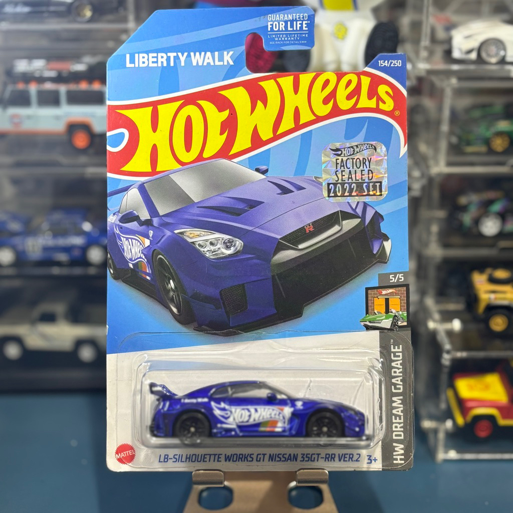 Jual Hot Wheels LB-Silhouette Works GT Nissan 35GT-RR Ver 2 Blue (R35 ...
