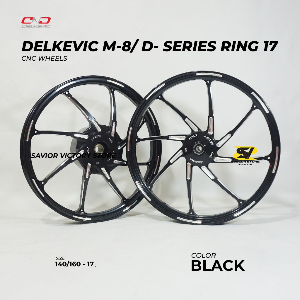 Jual VELG RACING DND DELKEVIC M8/ D SERIES RING 17 MOTOR VARIO 125/150 ...