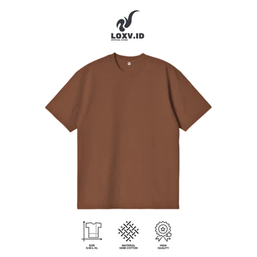 Kaos Polos Katun Combed 30S Pria Lengan Pendek T Shirt Cowok Premium Cotton Combed 30S