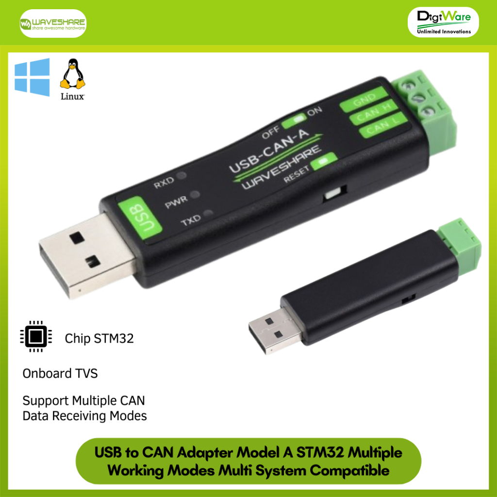 Jual USB to CAN Adapter Model A STM32 Multiple Working Modes Multi ...
