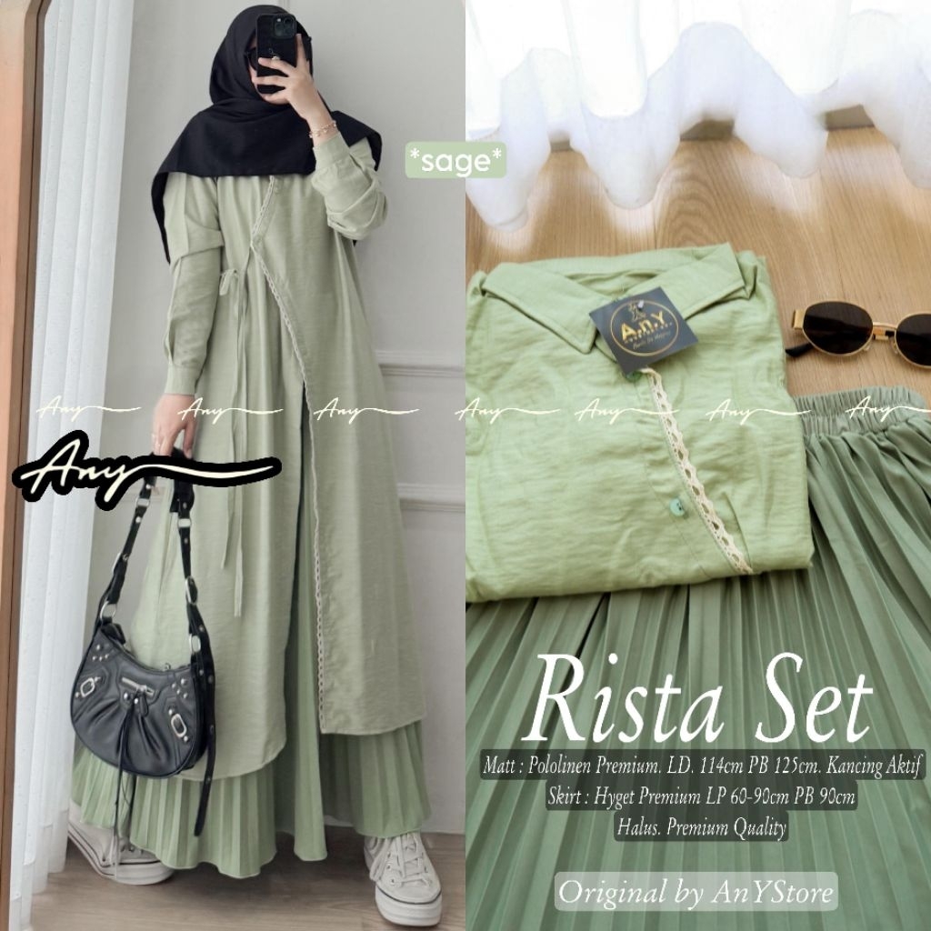 Jual Rista Set By Any Fashion Wanita | Shopee Indonesia