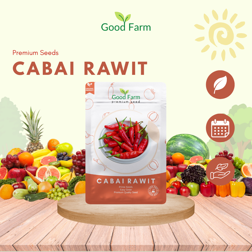 GoodFarm - Benih Cabai Rawit Premium Kemasan Urban Farming