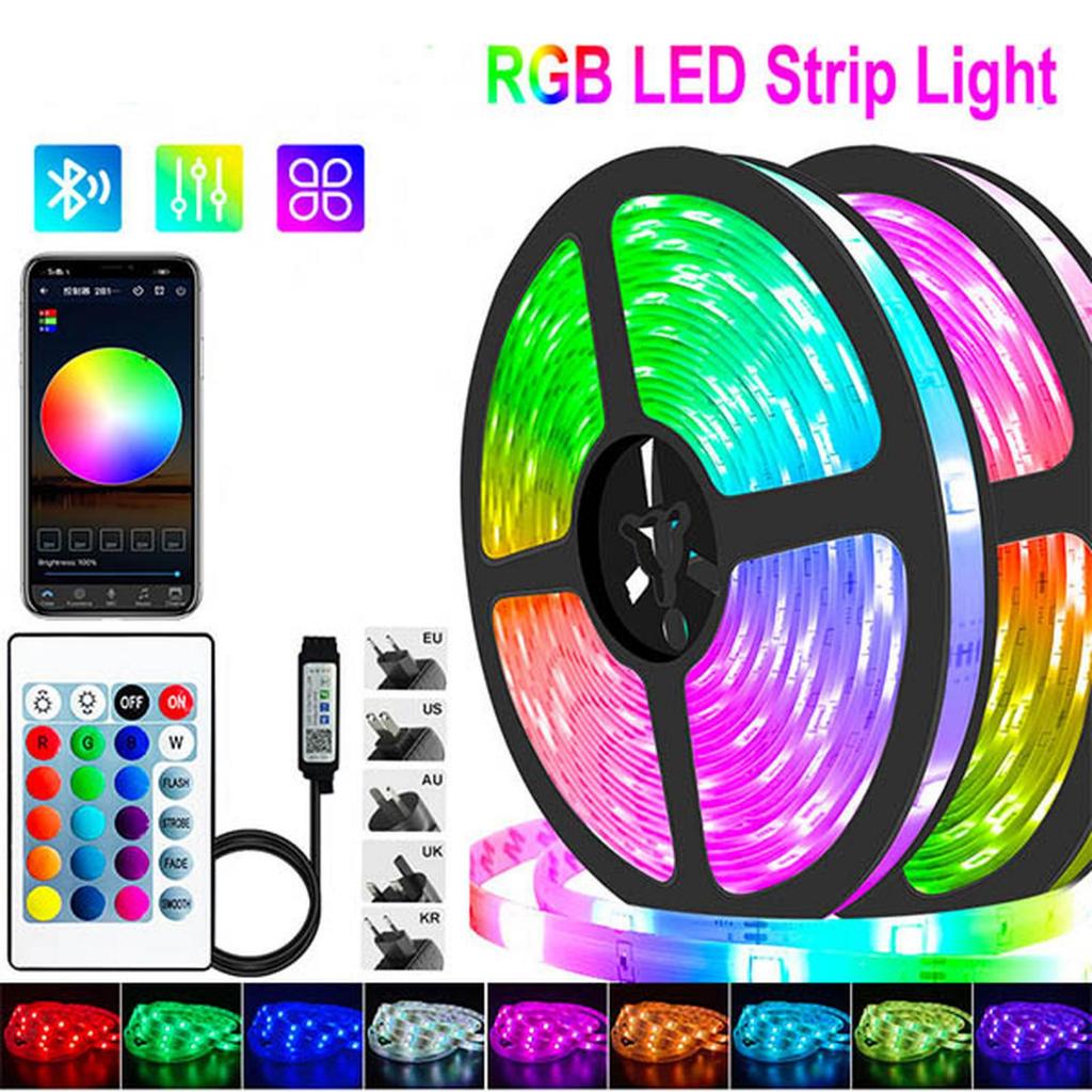 Jual LED Strip Light 5050 USB 5v Bluetooth Music Flexible Lamp Tape RGB ...