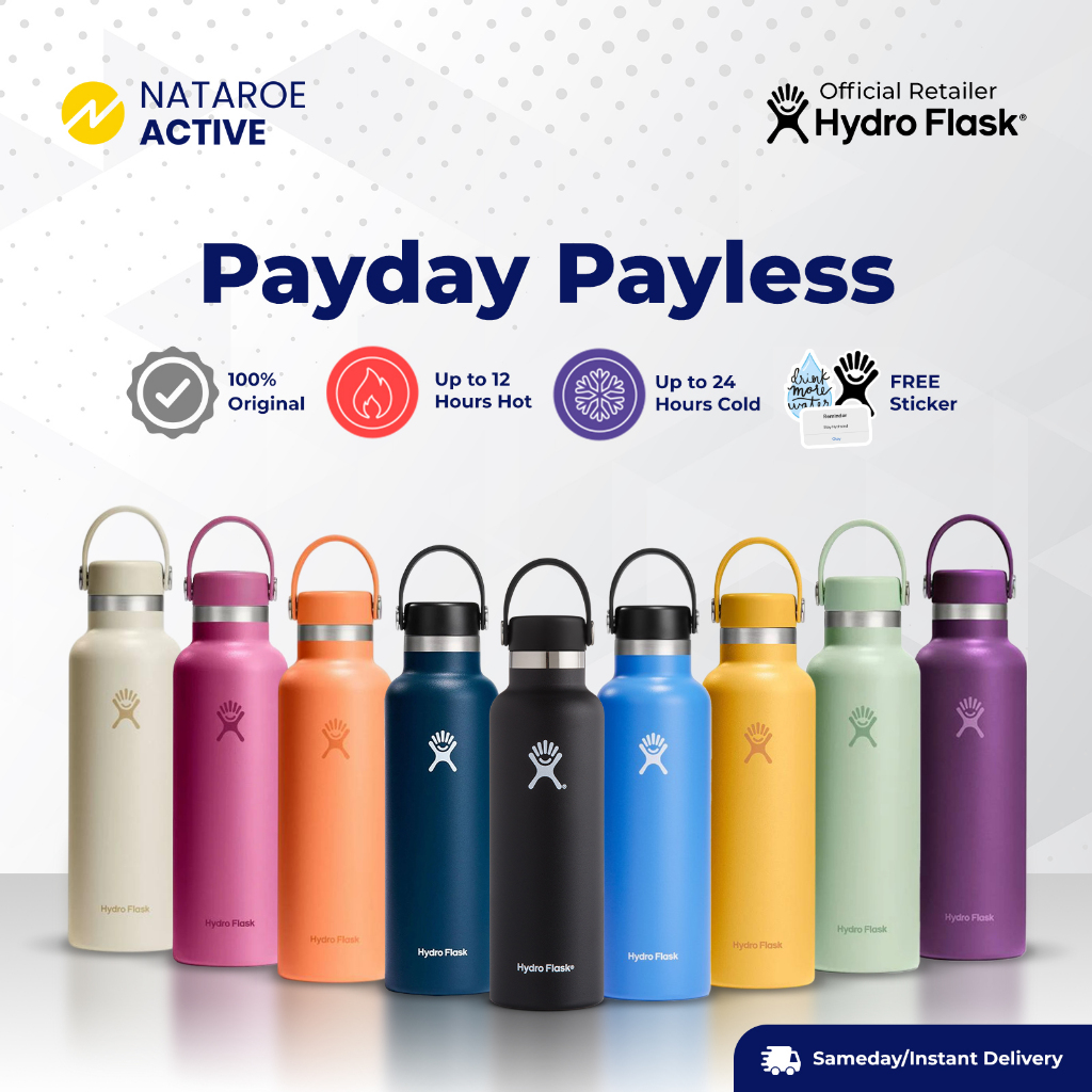 Jual Hydro Flask Tumbler 18 24 oz Standard Mouth Flex Cap