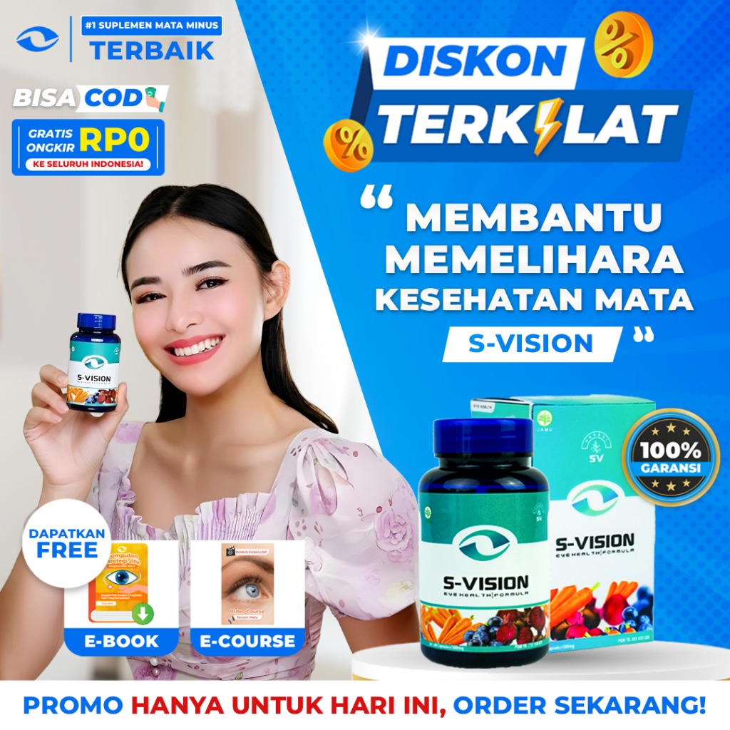 Jual SMARTVISION - 1 Botol S-Vision | Suplemen Obat Vitamin Membantu ...