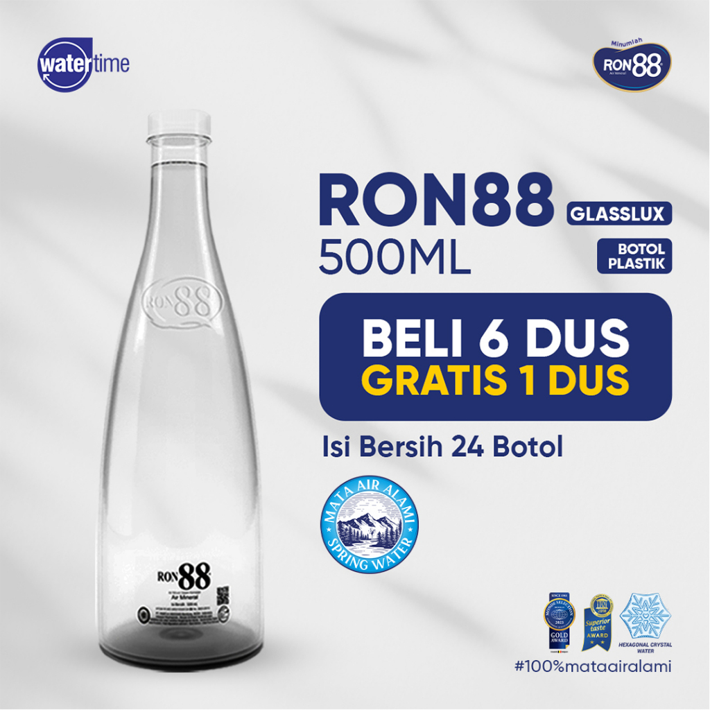 Jual Ron88 botol Lux 500Ml (BELI 6 DUS GRATIS 1 DUS) | Shopee Indonesia