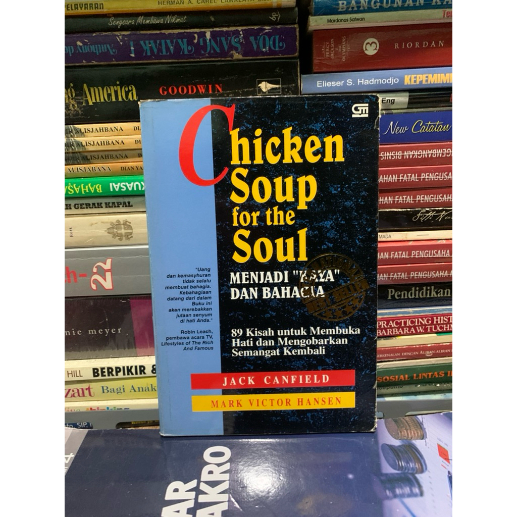 Jual Chicken soup for the soul menjadi kaya dan bahagia by Jack ...