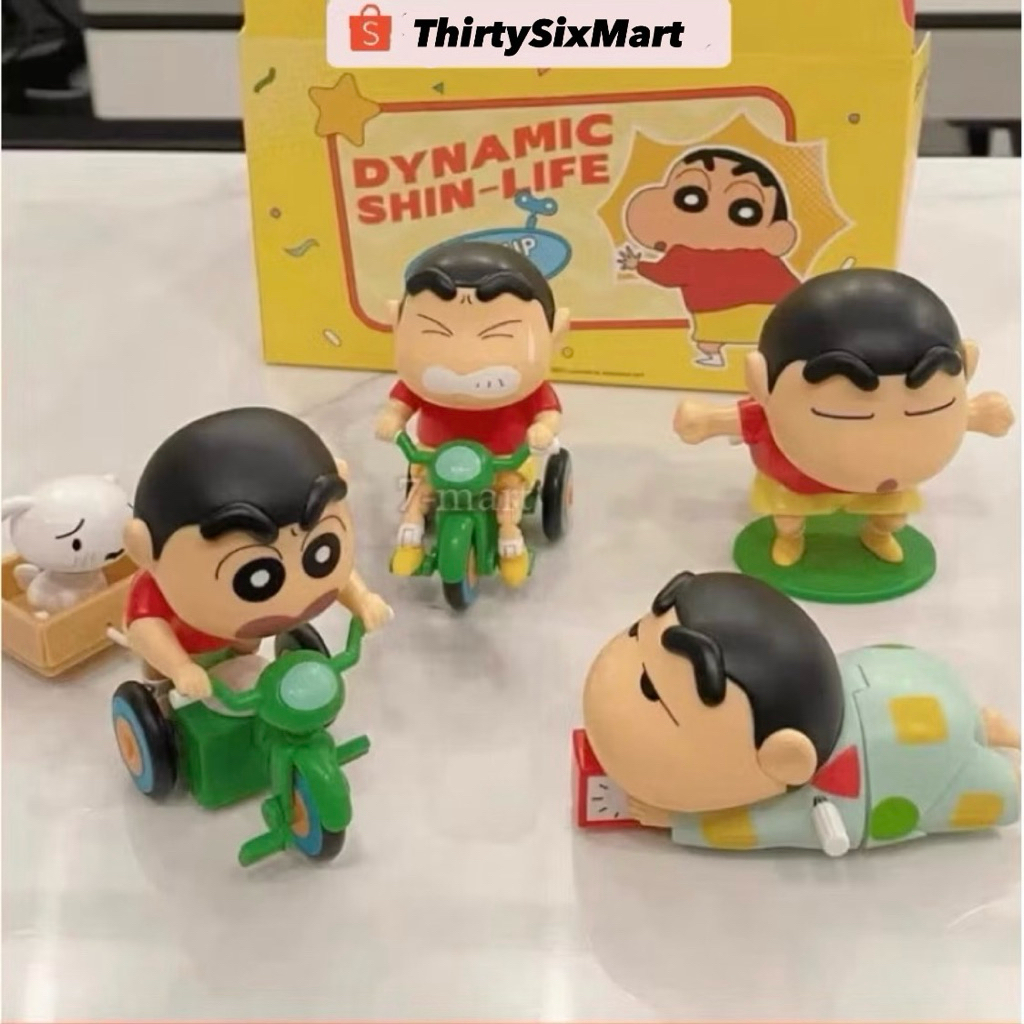 Jual [TSM] Mainan Anak Merangkak Crayon Shin-chan Crawling Wind-up Toys ...