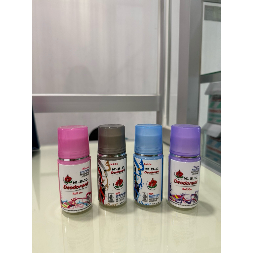 Jual MBK Deodorant Roll On Pria dan Wanita 40ml | Shopee Indonesia