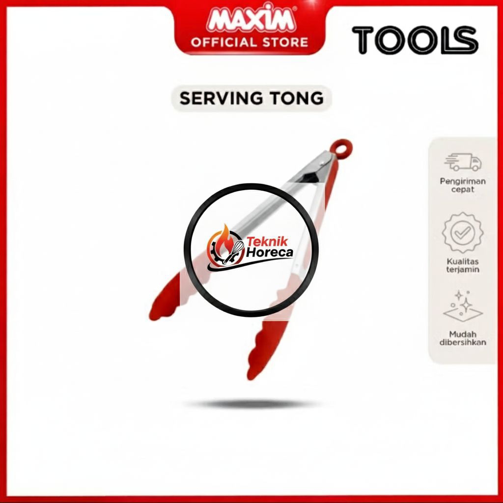Jual Maxim Tools Serving Tong / Capitan Masak Maxim Tahan Panas ...