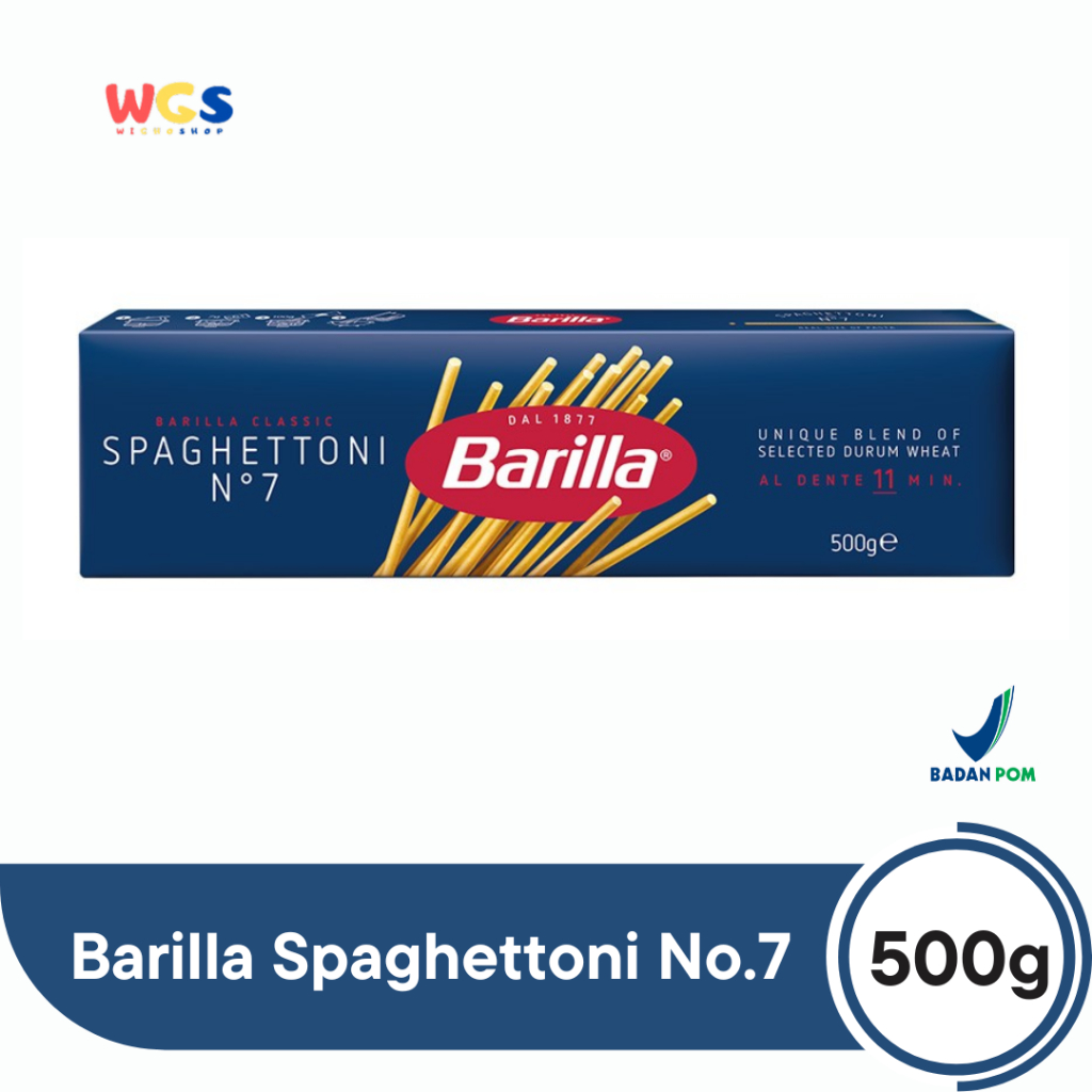 Jual Barilla Spaghettoni No.7 (500g) | Pasta Gandum Durum Asli Italia ...