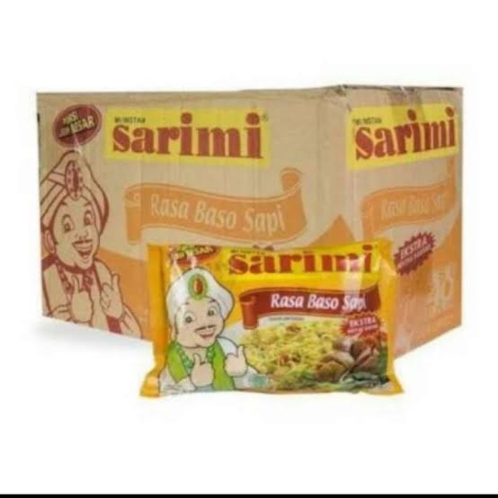 Jual Mie Instan Mie Sarimi Rasa Baso Sapi 1 Dus Isi 40 pcs | Shopee ...