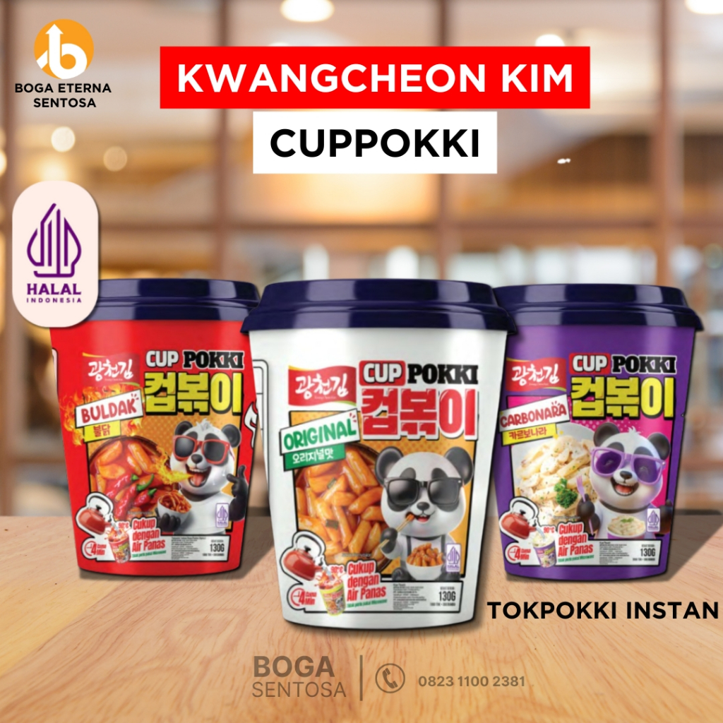 Jual Cuppokki 130gr - Cup Tokpokki Tteokbokki Topokki Instant Snack ...