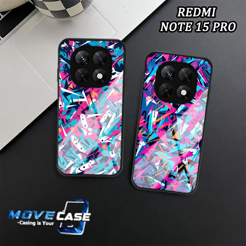 Jual MV550 Case Redmi Note 15 Pro | Softcase Glass Kaca Redmi Note 15 ...