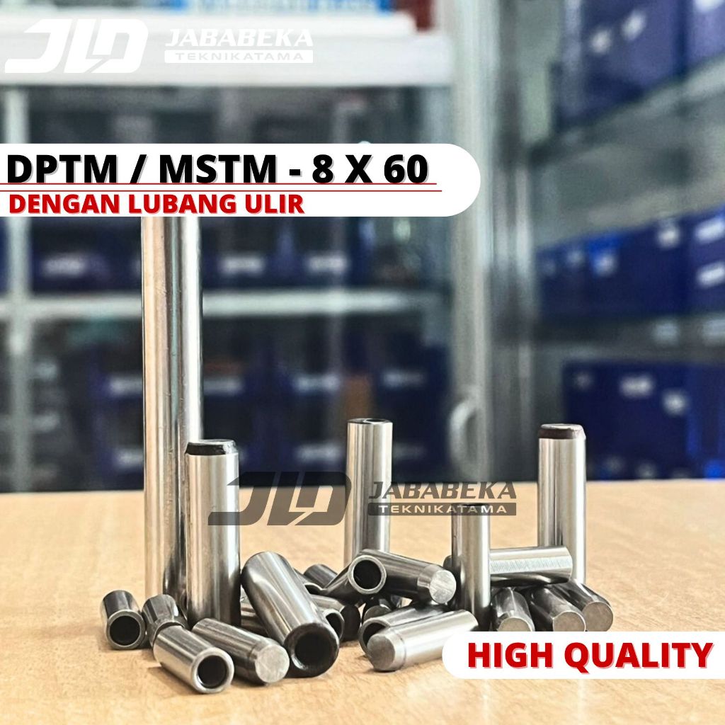 Jual DPTM 8 x 70 mm Dowel Pin Lobang Drat Ulir Tipe DPTM / MSTM 8X60 mm ...