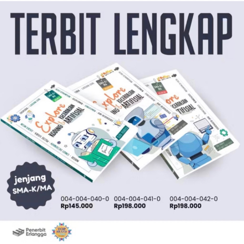 Jual BUKU KODING & KECERDASAN ARTIFISIAL KELAS 12 SMA/MA - PENERBIT ...