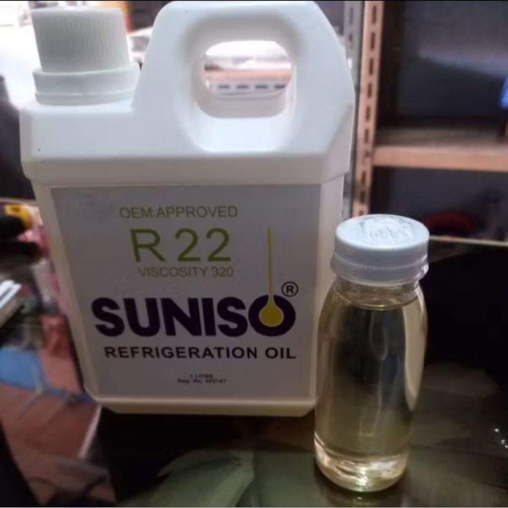 Jual oli kompresor ac r22 ecer 100ml suniso | Shopee Indonesia