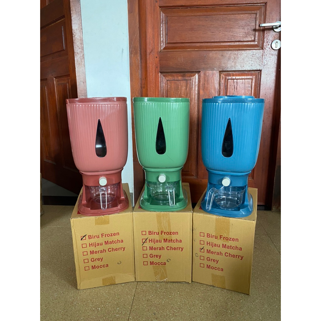 Jual GROSSIR MANADO DISPENSER PENYIMPAN BERAS 10kg RESELLER GROSIR