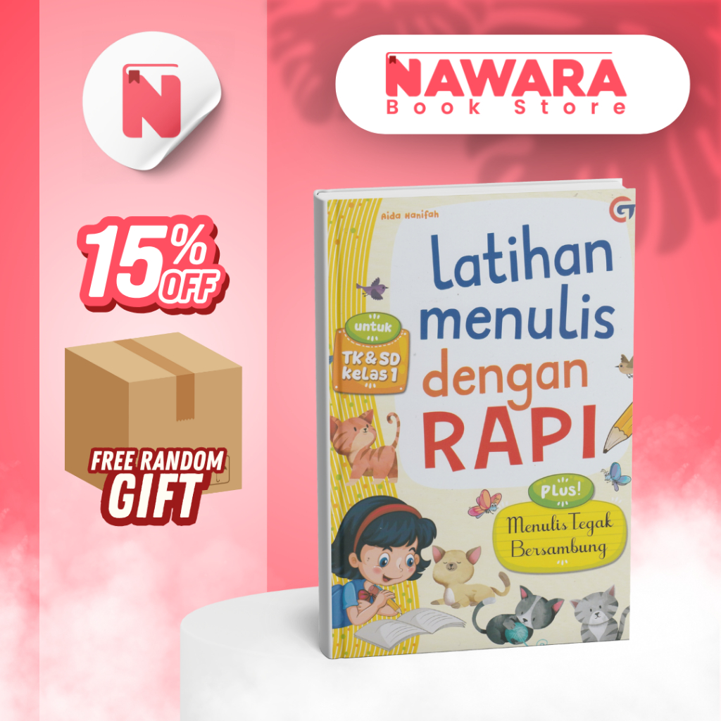 Jual BUKU BEALAJAR ANAK LATIHAN MENULIS DENGAN RAPI untuk TK & SD Kelas ...