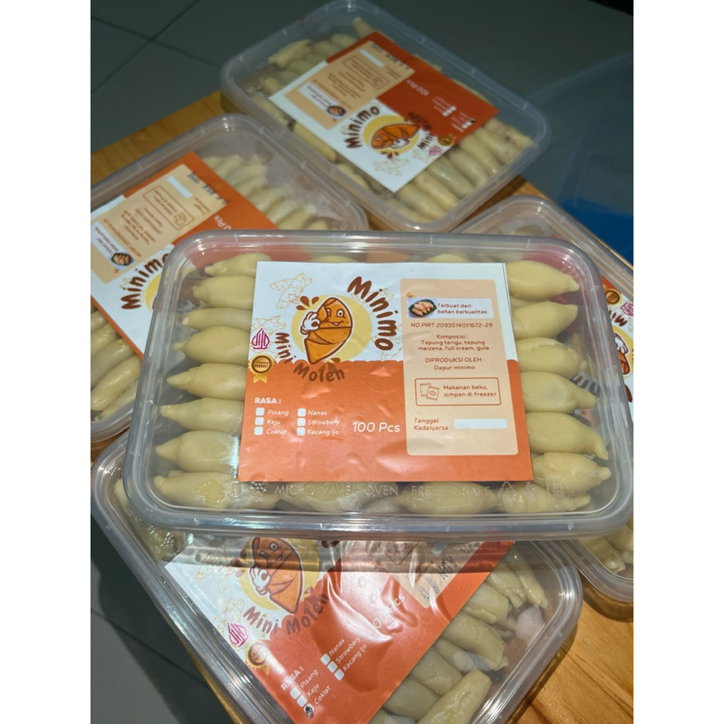 Jual molen mini frozen - Minimo - 1 pack - 100 pcs | Shopee Indonesia