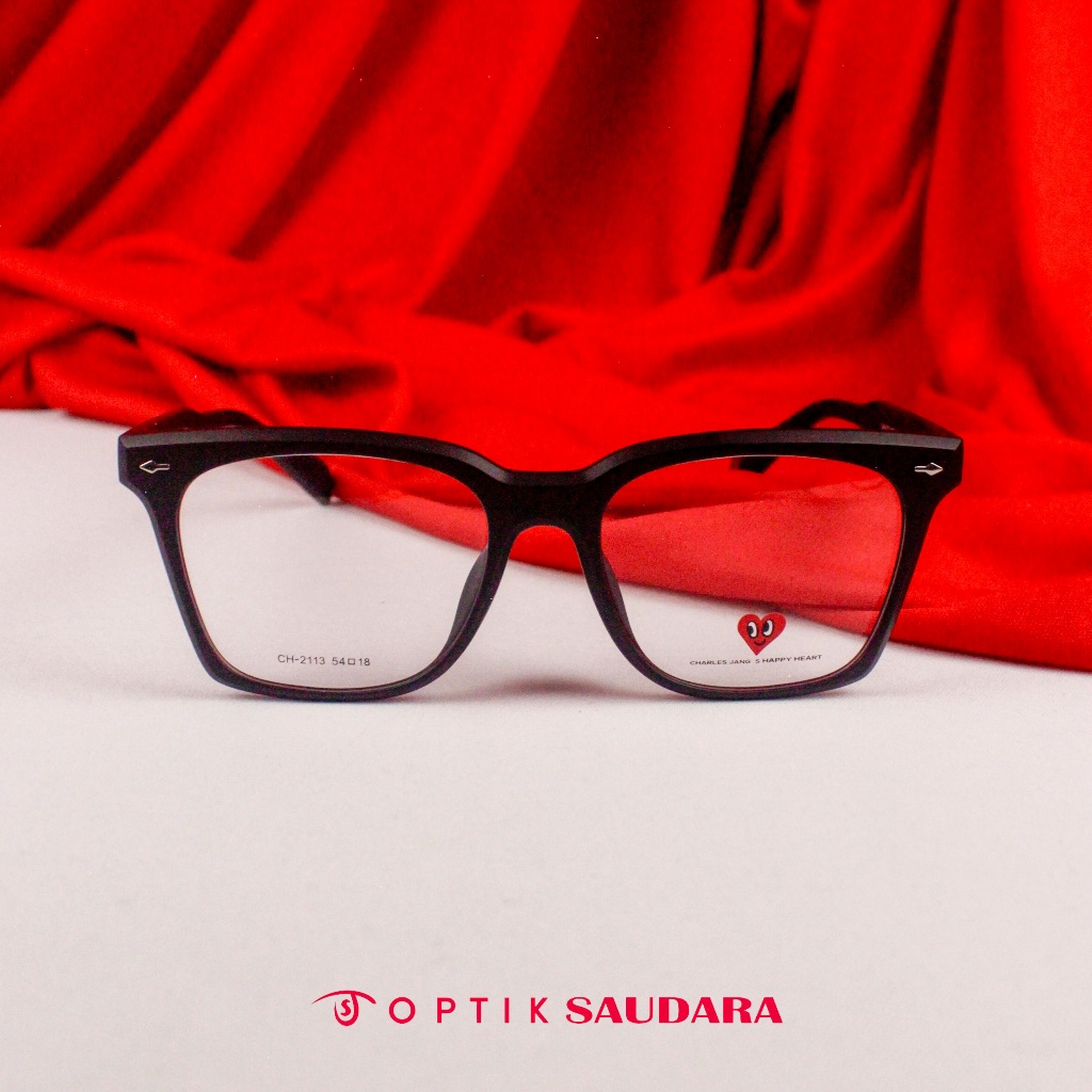 Jual Optik Saudara - Frame Happy Heart - Kacamata Wanita Korea Model ...