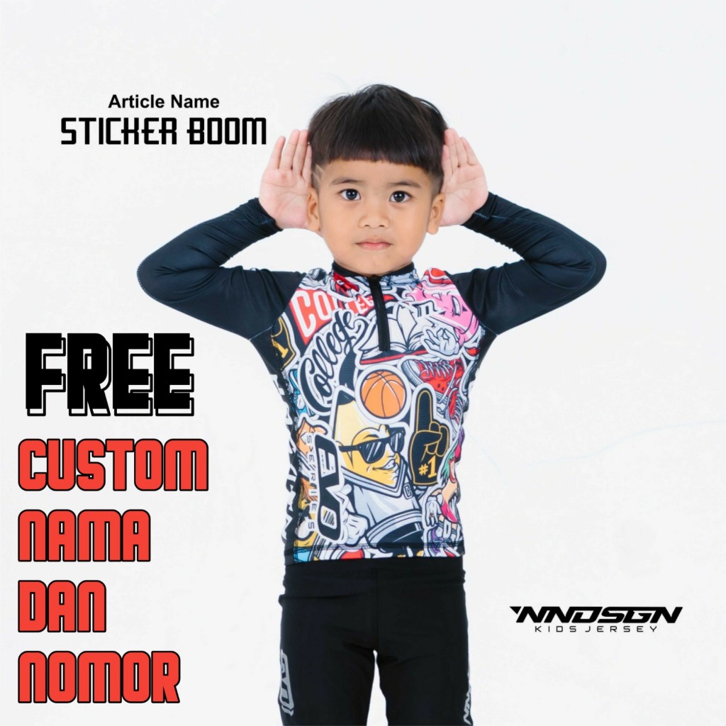 Jual JERSEY PUSHBIKE Olahraga Anak Sepatu Roda EVO SERIES NNDSGN JERSEY ...