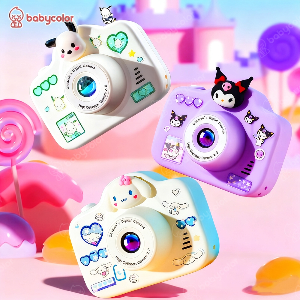 Jual BABYCOLOR 1080P Kamera Digital Anak Mini Digicam Portable Kamera ...