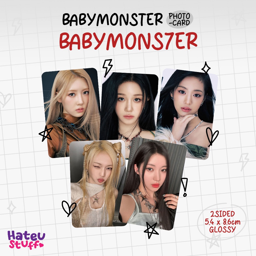 Jual BABYMONSTER BAEMON Unofficial Photocard BABYMONS7ER, LIKE THAT ...
