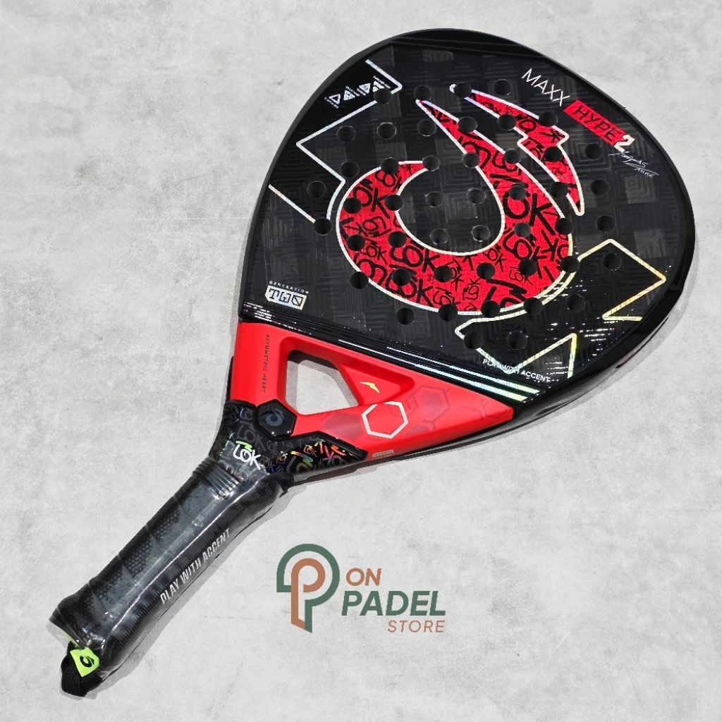 Jual LOK Maxx Hype Gen 2 Mike Yanguas Padel Racket ( Raket Padel ...