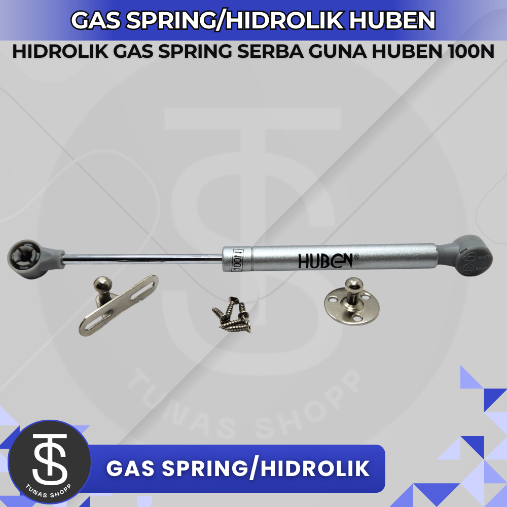 Jual HIDROLIK GAS SPIRING SERBA GUNA HUBEN 100N / Hidrolik Gas Spring ...