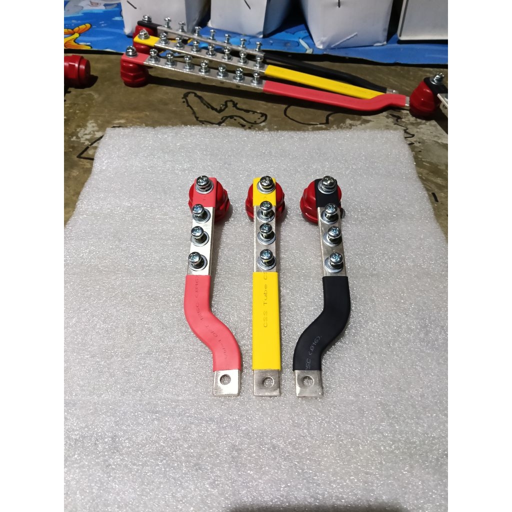 Jual BUSBAR 3×15 RST PANJANG 15CM UNTUK MCCB 30A/100A | Shopee Indonesia