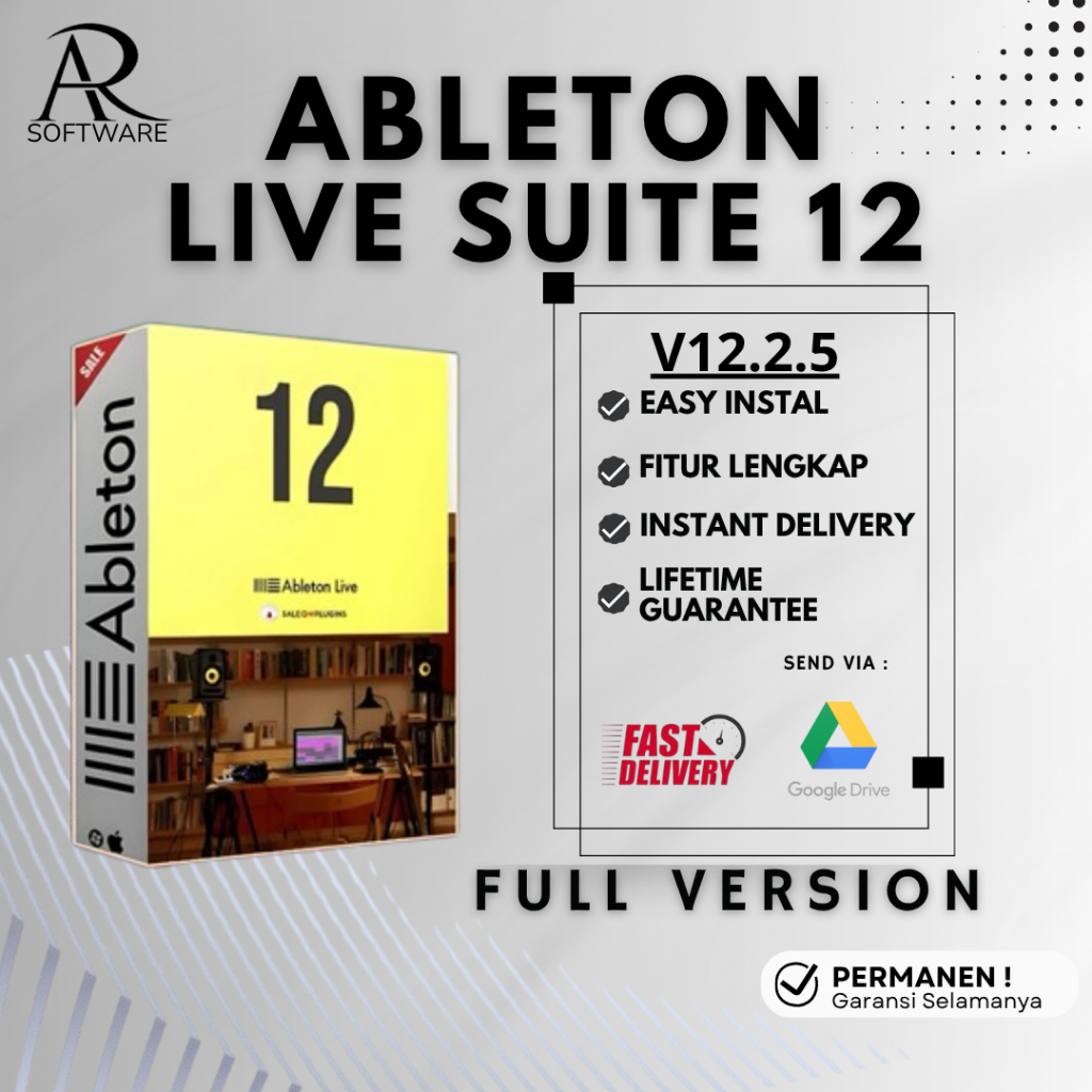 Jual (Win/Mac) Ableton Live 12 Suite Versi 12.2.5 Terbaru |Full Version ...