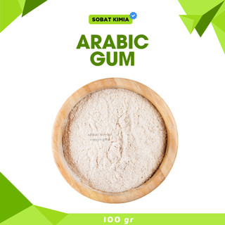 Jual Arabic Gum Powder 100gr Bubuk Gom Arab USP Grade Pengental ...