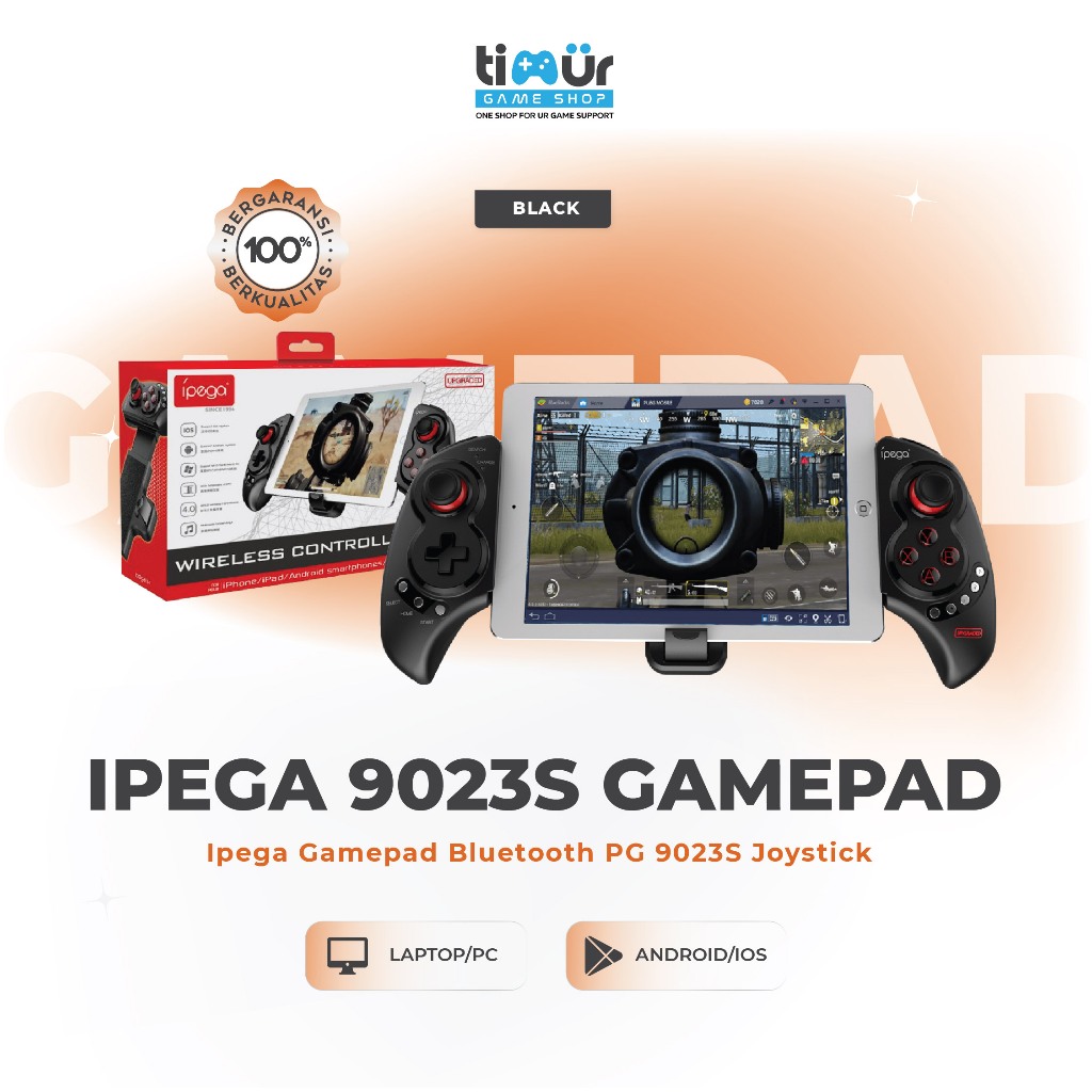 Jual Ipega Gamepad Bluetooth PG 9023 S Joystick Stick Stik Gaming ...