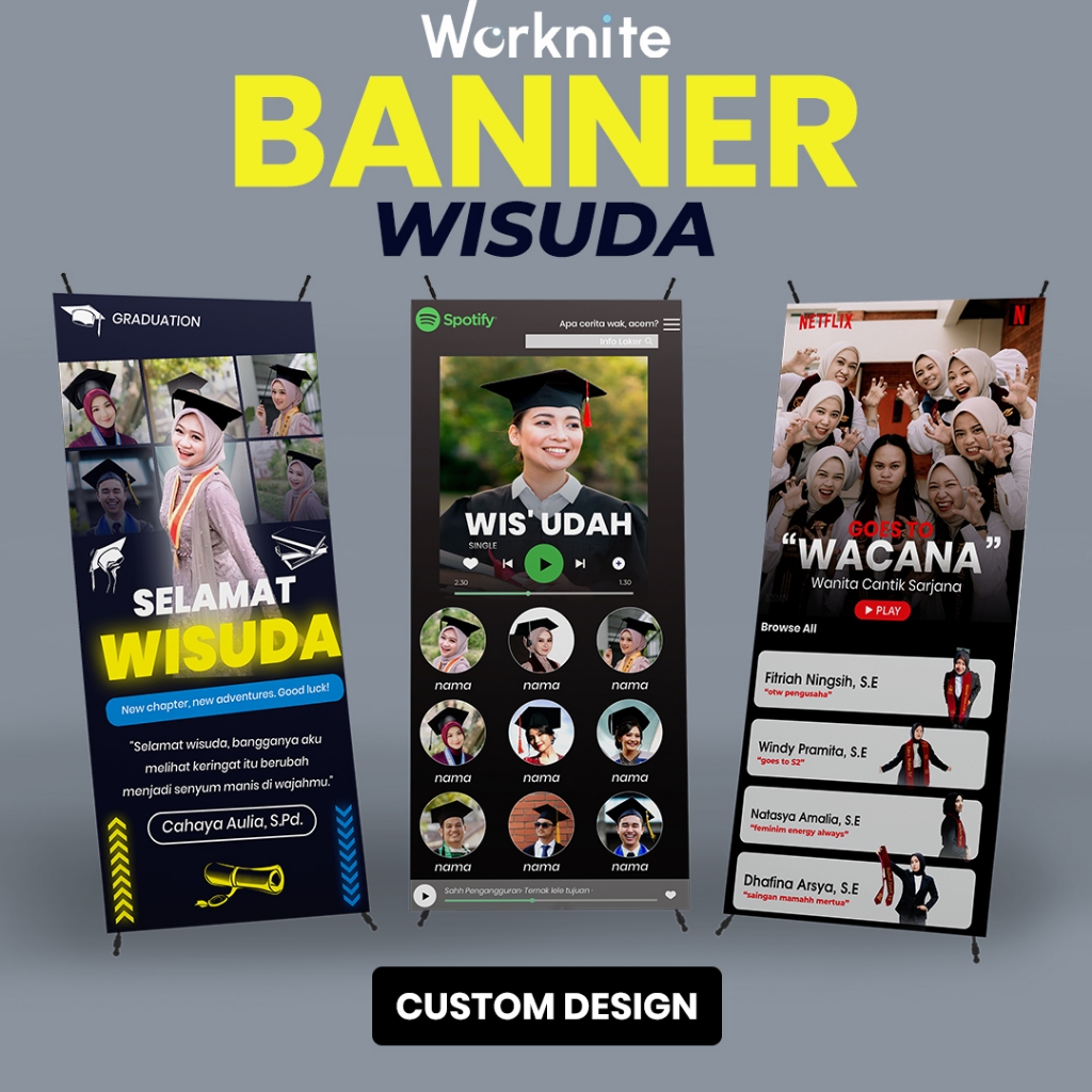 Jual Banner Sidang Terlengkap & Harga Terbaru Juni 2026 | Shopee Indonesia
