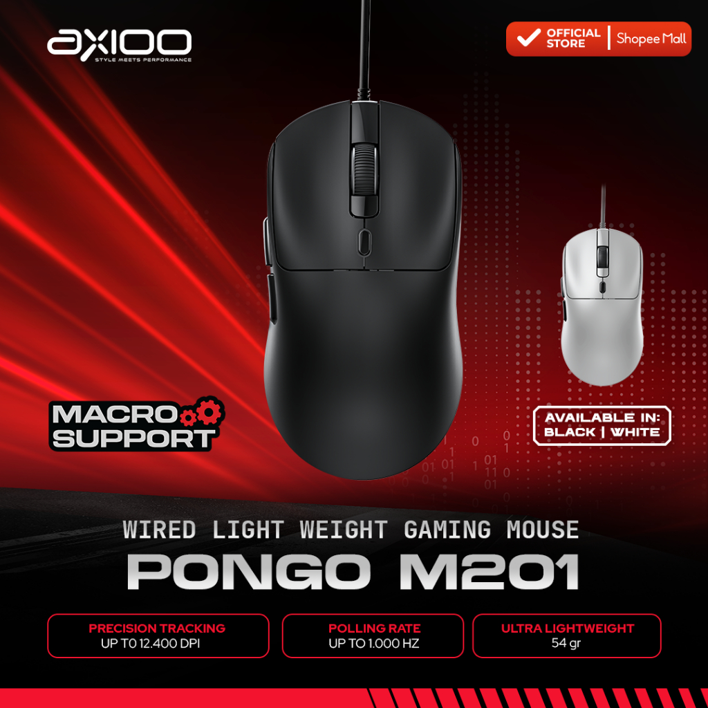 Jual Pongo M201 Gaming Mouse | Shopee Indonesia