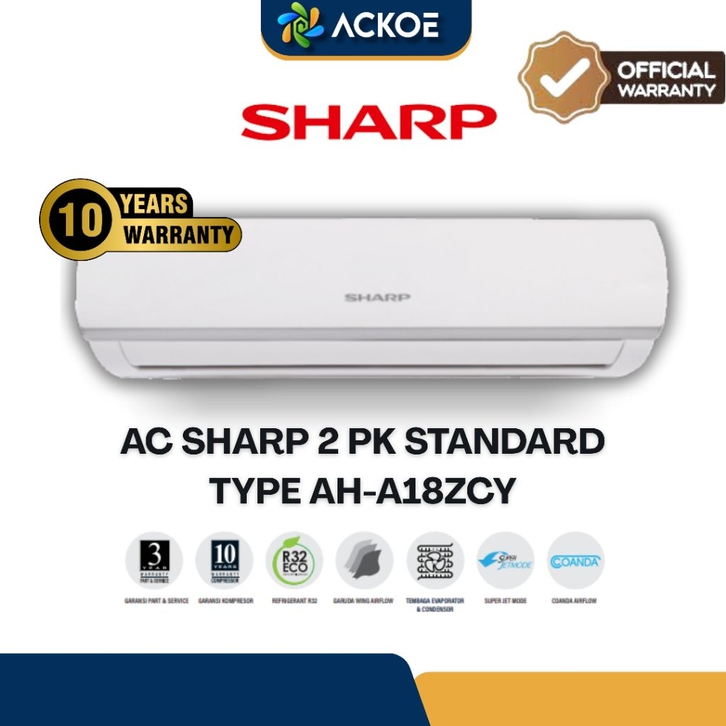 Jual Sharp AC 2 PK Terlengkap & Harga Terbaru Juli 2026 | Shopee Indonesia