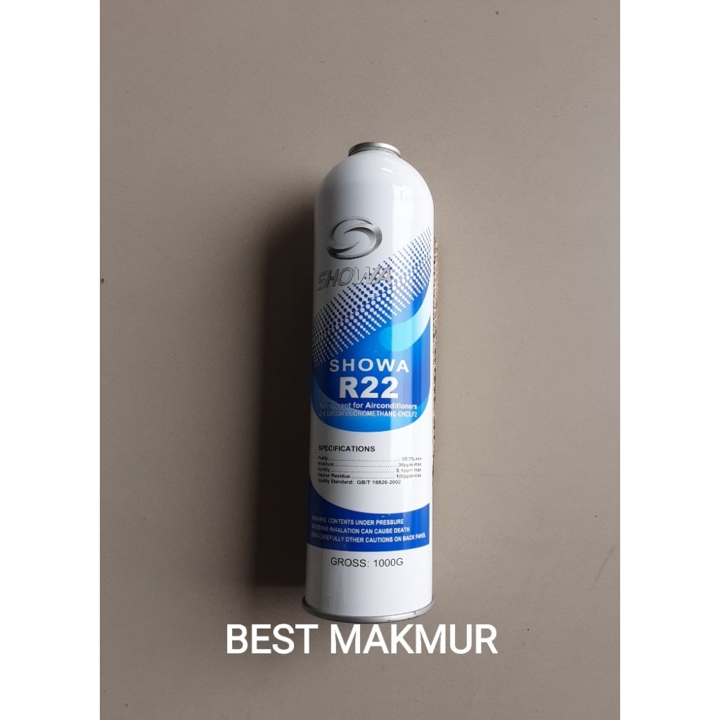 Jual freon R22 ukuran 1kg kaleng freon ac | Shopee Indonesia