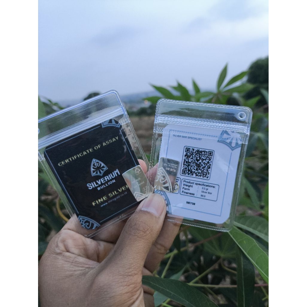 Jual Silverium Bullion Silver Variasi 3,3 gram 5 gram 9,9 gram 10 gram ...