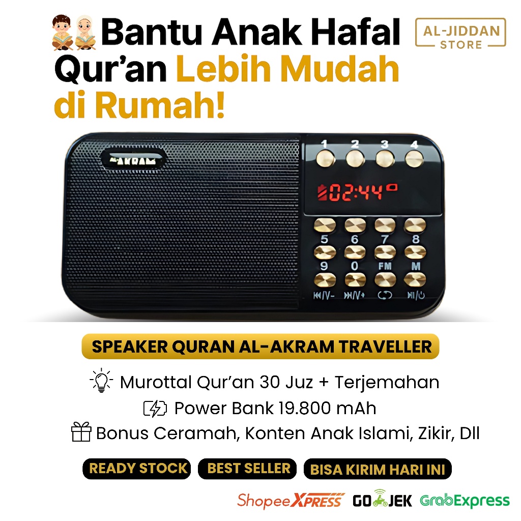 Jual Al-Akram - Speaker Murottal Murotal Alquran Al-Quran Qur'an ...