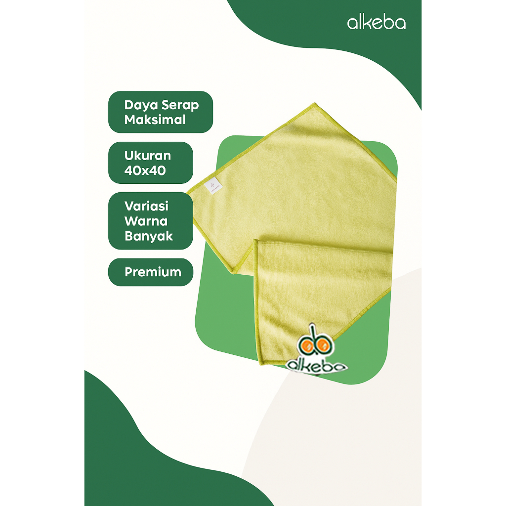 Jual Lap Microfiber Diversey Taski My Micro Cloth Premium 40x40 cm ...
