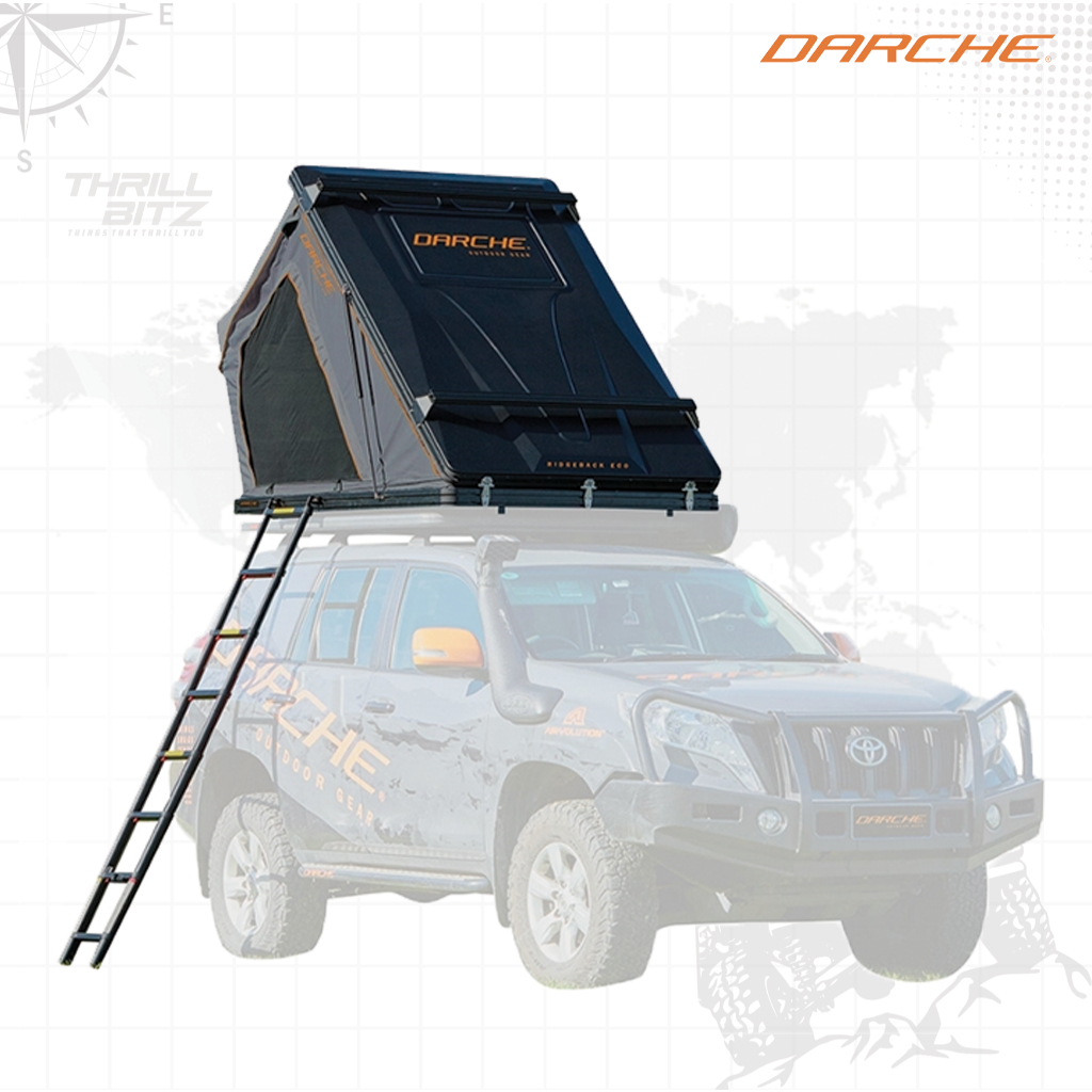 Jual Darche Ridgeback Hard Shell Eco Roof Top Tent Poly | Shopee Indonesia