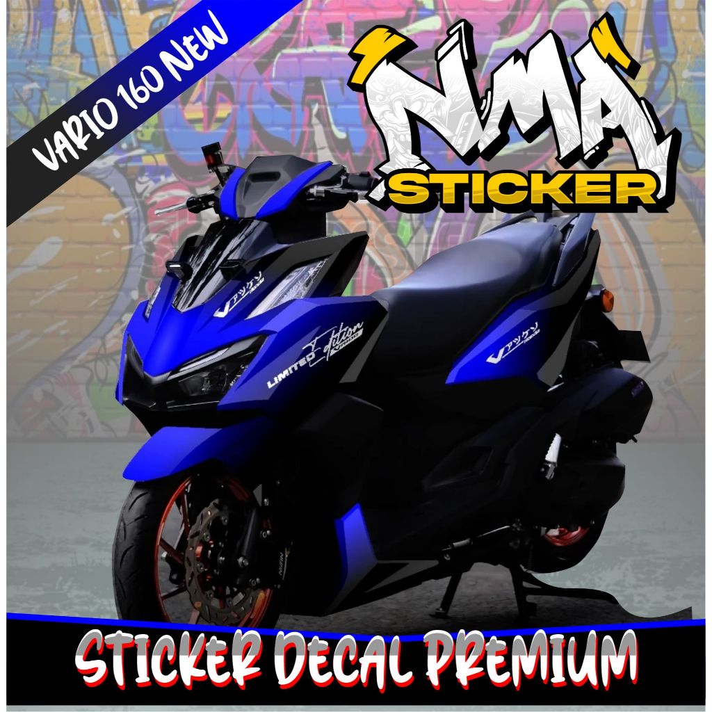 Jual (COD) Decal Sticker Honda Vario New 160 Fullbody 2022 - Dekal ...